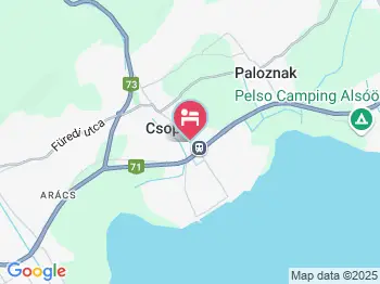 Simon Ház Csopak a térképen