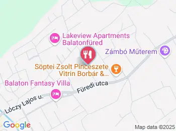 Söptei Pincészet & Étterem Csopak a térképen