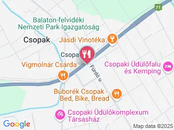 Stop Söröző Csopak a térképen