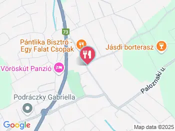 Szomszéd Kertje Csopak a térképen