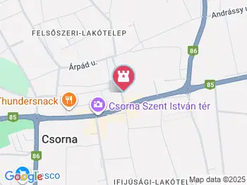 Csornai Muzeális Kiállítóhely Csorna a térképen