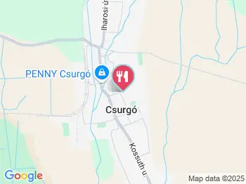 Balogh Vendéglő Csurgó a térképen