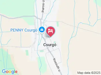 Balogh Panzió Csurgó a térképen