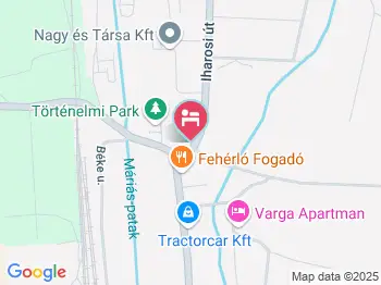 Zarándokszállás Csurgó a térképen