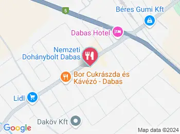 Arany Korsó Söröző Dabas a térképen