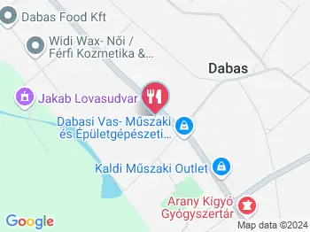 Dabas Deli Diet Dabas a térképen
