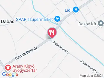 Félegyházi Piknikség Dabas a térképen