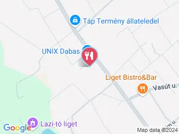 Gyóni Gyros, Étel- & Salátabár Dabas a térképen