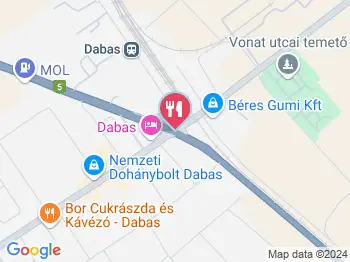 Nora Pékség Dabas a térképen