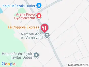 Vogtland Pékség Dabas a térképen