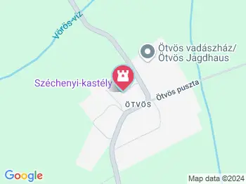 Széchenyi-kastély Dabronc a térképen