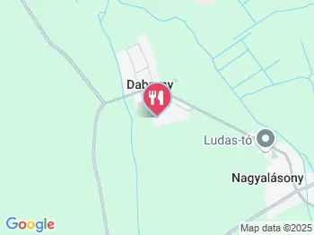 Lila Akác Vendégház Dabrony a térképen