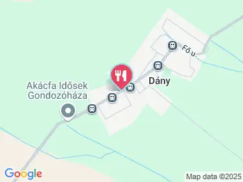 Gyöngyvirág Vendéglő Dány a térképen