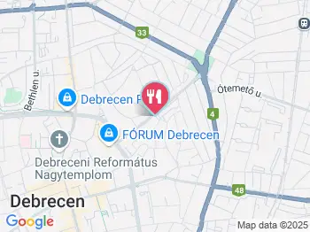 3. Félidő Sports Pub & Café Debrecen a térképen