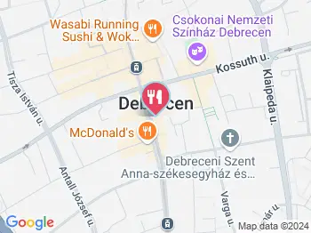 Annuska Rétesbár & Kávézó Debrecen a térképen