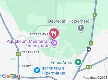 Mediterrán Étterem Debrecen a térképen