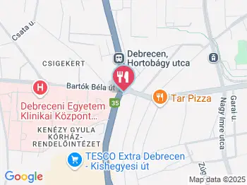Aranygoól Söröző Debrecen a térképen