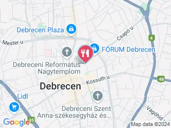 Balmaz Sütöde - Csapó utca Debrecen a térképen