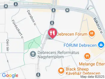 Barabás Étterem Debrecen a térképen