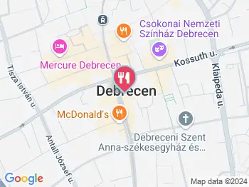 BarCraft Debrecen Debrecen a térképen