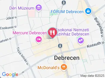 Beer & Wurst Debrecen a térképen