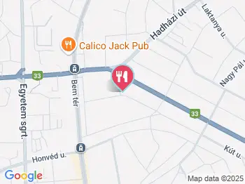 Bem Burger Debrecen a térképen