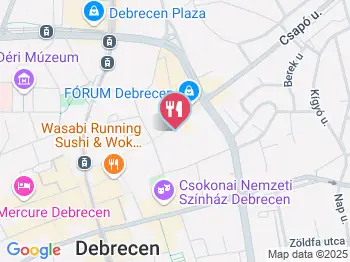 Black Sheep Kávézó & Konyha Debrecen a térképen