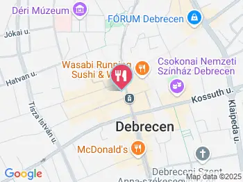 Bonita Bisztró Debrecen a térképen