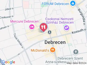 Borbolya Bistro Café & Bar Debrecen a térképen