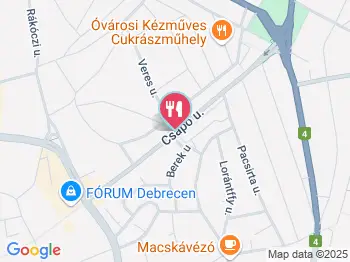 Butiq Bisztró & Bár Debrecen a térképen