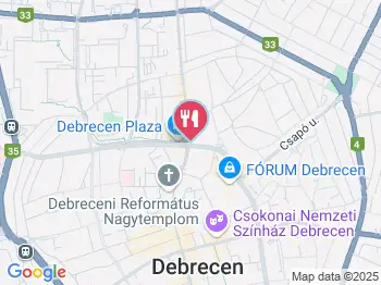 Café La Seine Debrecen a térképen