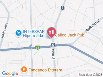 Calico Jack Pub Debrecen a térképen