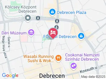 Centrum Hotel Debrecen a térképen