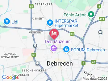 City Flat Debrecen Debrecen a térképen