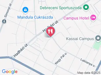 Creppy PalacsintaBistro Debrecen a térképen