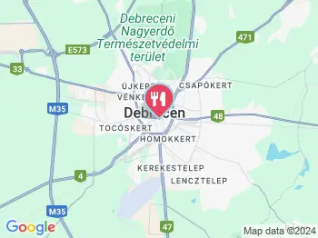 Csokonai Söröző & Étterem Debrecen a térképen