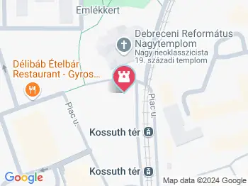 Debreceni Advent Debrecen a térképen