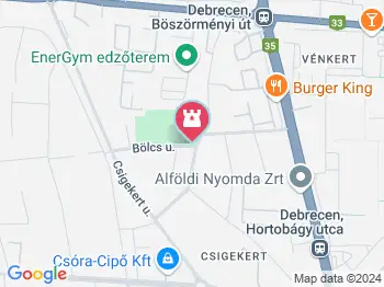 Debreceni Honvédtemető és Mauzóleum Emlékhely Debrecen a térképen