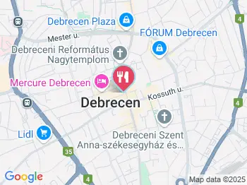 Drazsé Bár Debrecen a térképen