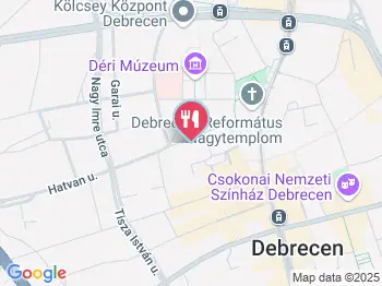 Eat Up Ételbár Debrecen a térképen