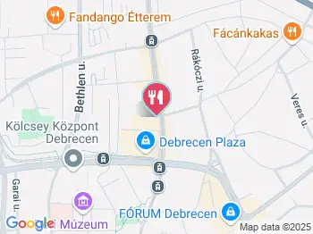 Eli Restaurant & Lounge Debrecen a térképen