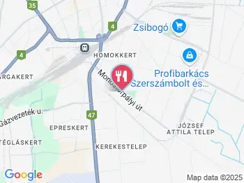 Fapados Fogadó étterme Debrecen a térképen