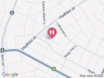 Garda Étterem & Pizzéria Debrecen a térképen