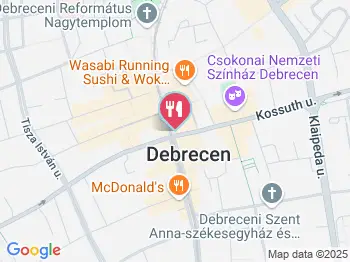 Gösser Drink Bar Debrecen a térképen