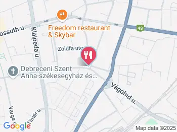 Holiday Pizza & Bar Debrecen a térképen
