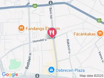 Ibolya Söröző Debrecen a térképen