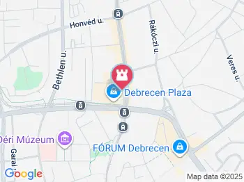 Irodalom Háza - Déri Múzeum Debrecen a térképen