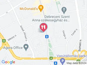 Kárpátia Borház Debrecen a térképen