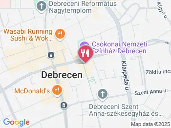 Király Pizza Debrecen a térképen