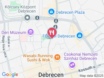 Kis Jazz Bár Debrecen a térképen
